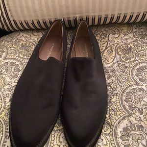 Donald Pliner Black Nylon Loafers size 9